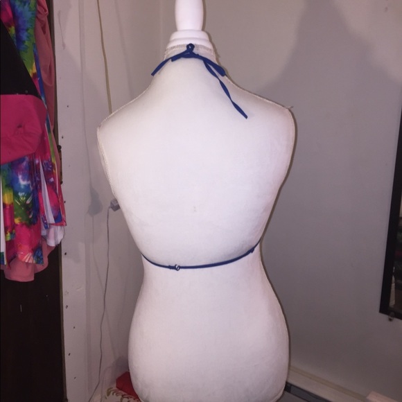 Blue sequins bra top from express - Picture 2 of 6